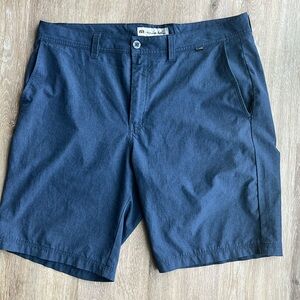 Travis Mathew Navy Shorts Size 34